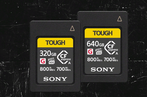 Sony представила новые версии карт памяти CFexpress Type A.