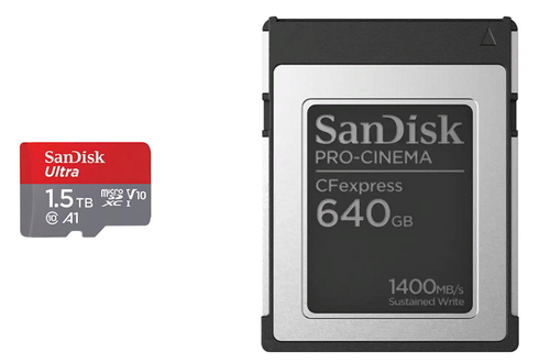 Новые карты памяти SanDisk 