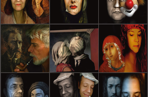 Портреты-сканограммы: когда главный персонаж творчества — человек