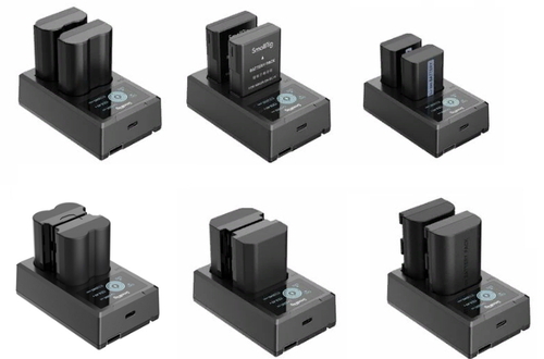 SmallRig представила наборы из двух батарей и зарядного устройства для различных камер