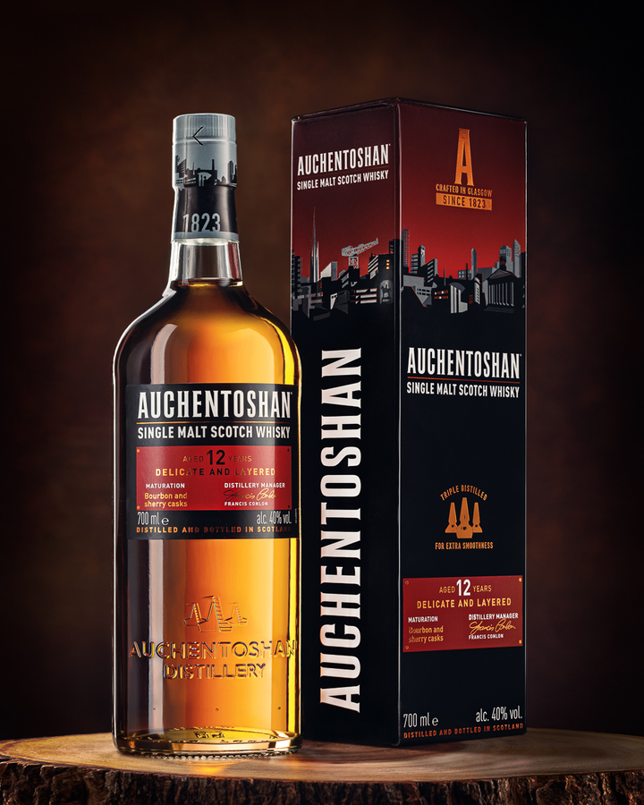 Auchentoshan Single Malt Scotch Whisky 12 лет выдержки
