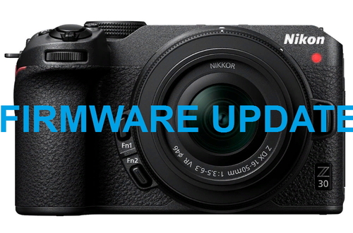 Nikon выпустила новую прошивку для камер Z30 и Z50